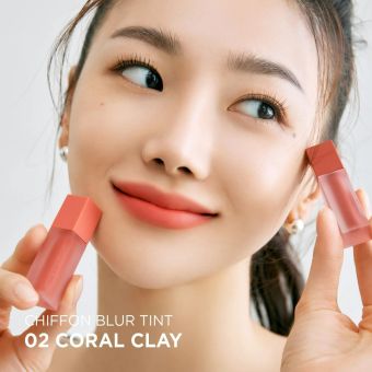 Clio Chiffon Blur Tint 02 Coral Clay