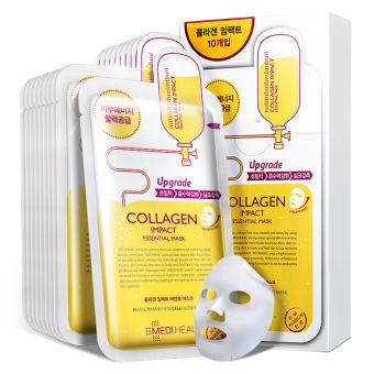 MediHeal Collagen Impact Essential Mask EX. 10pc