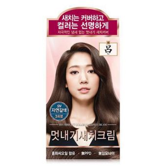 Ryo Bright Color Hairdye Cream - 5N Natural Brown