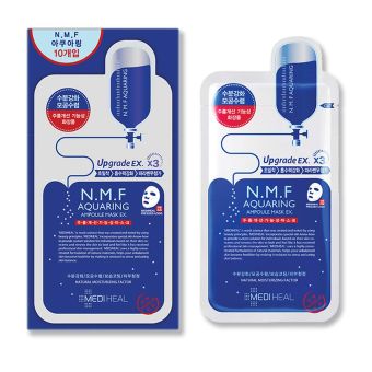 MediHeal N.M.F Aquaring Ampoule Mask EX. 10pc