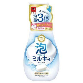 COW Milky Foaming Body Soap–Gentle Soap Scent 550ml