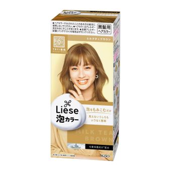 Kao Liese Bubble Hair Dye - Milk Tea Brown