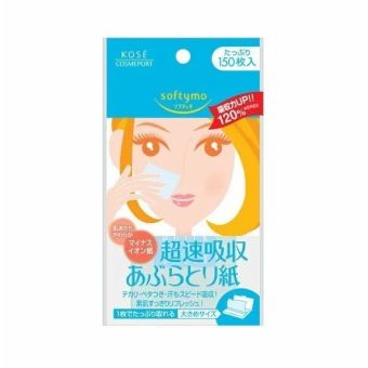 KOSE SOFTYMO OIL BLOTTING PAPER MINUS ION
