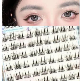 MengJieShangPin Non-Stem Glue Free Lashes
