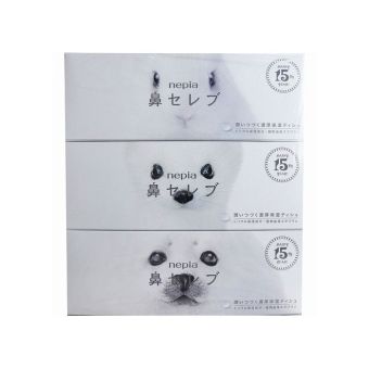 Nepia Hanaceleb Soft Tissue Set of 3 Boxes (Sensitive Nose)