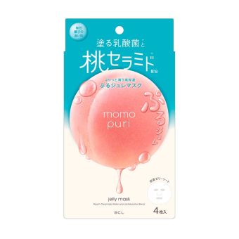 BCL Momopuri Jelly Mask 4pc