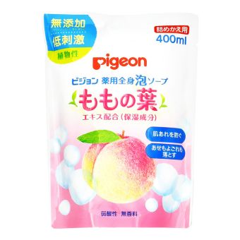 PIGEON Body Soap Peach Leaf