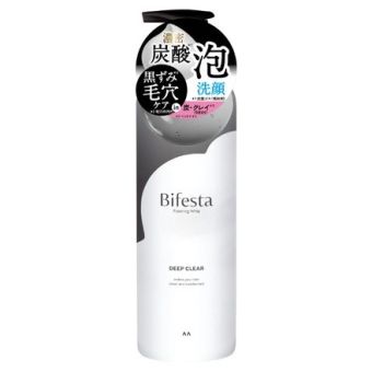 Bifesta Carbonated Facial Foam Whip Deep Clear 180g