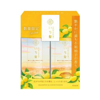 Kracie Ichikami Yuzu Shampoo & Conditioner Set